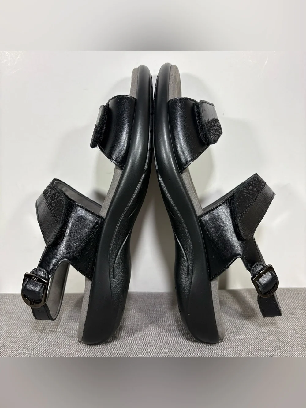 SAS Nuda Heel Strap Leather Sandal- woman’s 8.5 WW